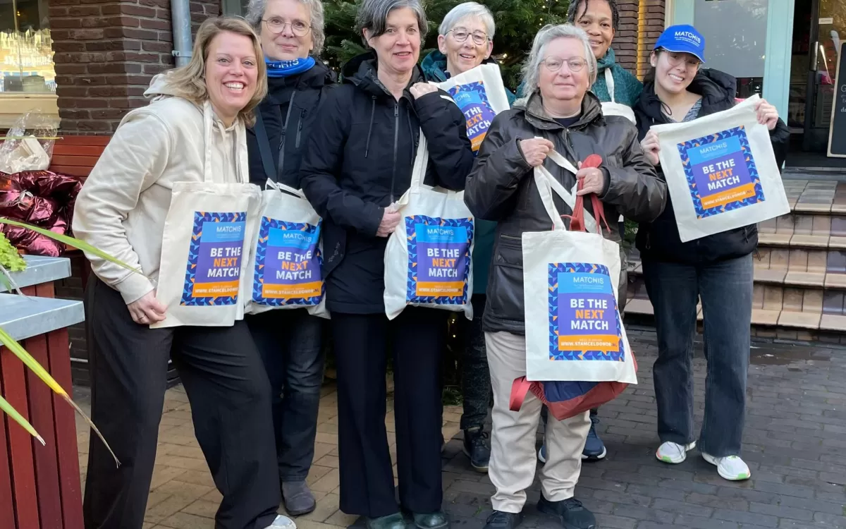Team Leiden tijdens de Winterwandeling 2025